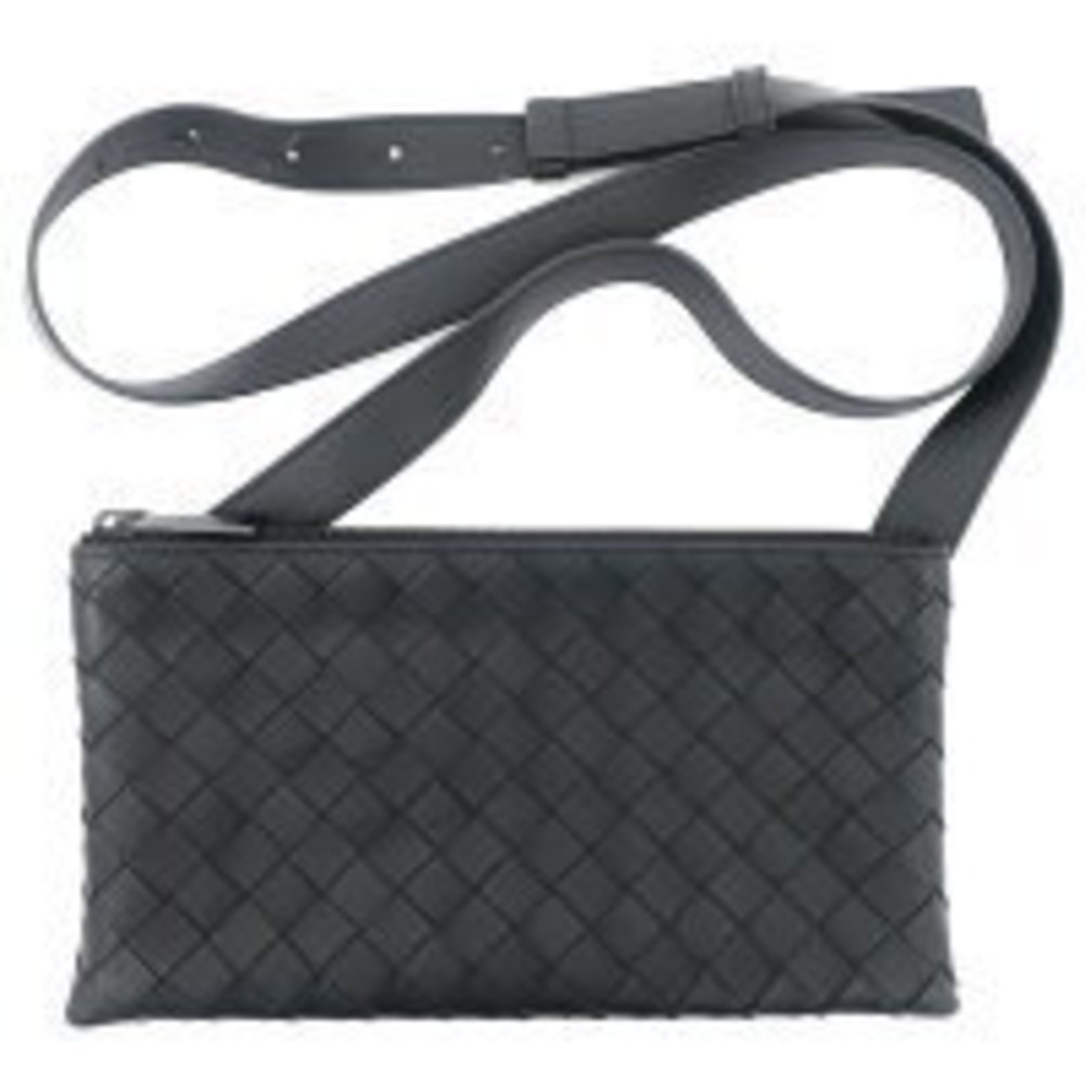 Bottega Veneta Mini Triple Shoulder Bag  - Black